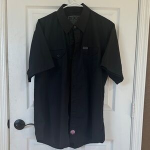 DIXXON Classic Black Button Down Shirt